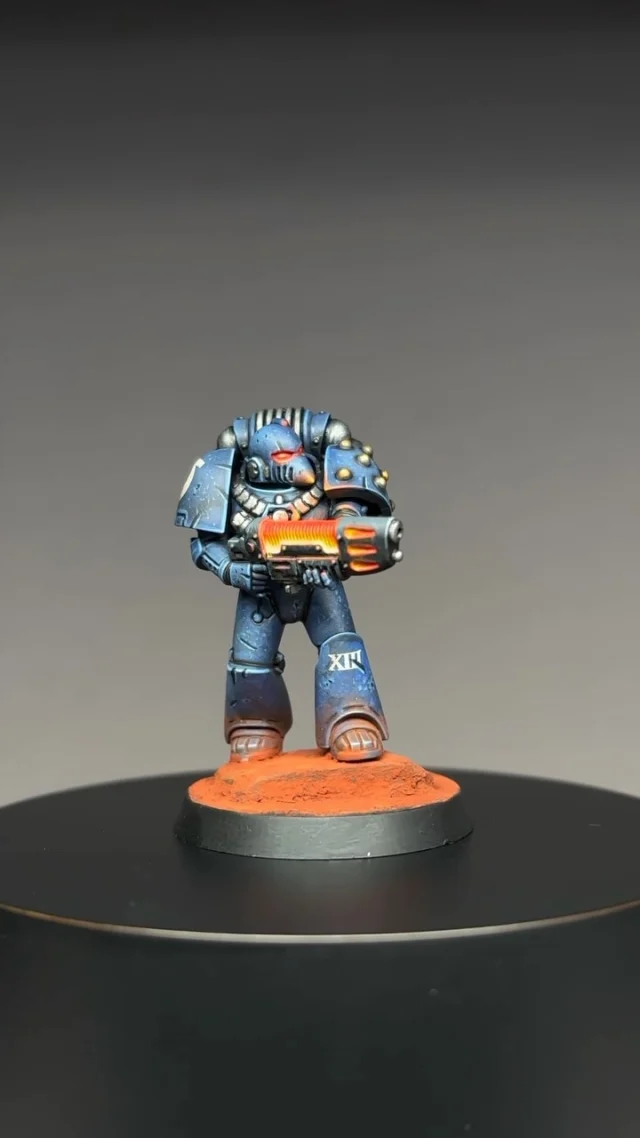 🔥 Ultramarines MK VI Legionary 🔥

This is a shortcut of my Ultramarines painting guide from YouTube. 
This is one of my older guides where I started to develop the stippling with volumetric highlights. 

I also really love how the plasma OSL effect turned out. The color composition looks super balanced because of hitting the perfect complementary spot, don’t you think ?

🎬 The full video painting guide is free available on my YouTube channel. 👉 Link in Bio!

🫶 I would really appreciate some feedback! 

#warhammer #miniaturepainting #paintingwarhammer #paintingminiatures #gamesworkshop #warhammerofficial #warhammercommunity #eavymetal  #spacemarines #spacemarine  #warhammer40k #ultramarines #warhammerthehorusheresy #horusheresy #tmm #truemetallicmetal #grimdark