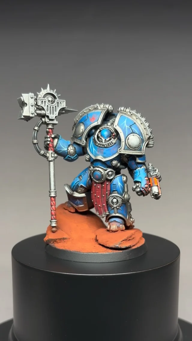 🦇 Night Lords Saturnine Praetor 🦇

Here a small preview of the Praetor in Saturnine Terminator Armor from the new Horus Heresy Box set.
I have painted this mini to create a new improved version of my Night Lords video painting guide.

🎬 The new painting guide is now free available on my YouTube channel. 👉 Link in Bio!

Feedback is always welcome! 🙌

#warhammer #miniaturepainting #paintingwarhammer 
#paintingminiatures #gamesworkshop #warhammerofficial #warhammercommunity #eavymetal  #spacemarines #spacemarine  #warhammer40k #alphalegion #alpharius #omegon #warhammerthehorusheresy #horusheresy #tmm #truemetallicmetal #grimdark #saturnine