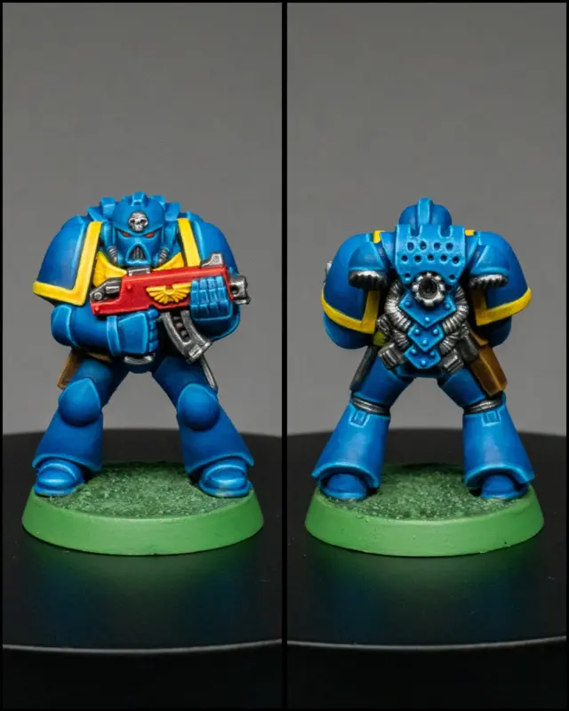 🎬 2nd edition painting guide 🎬
My 2nd Edition Ultramarines painting guide is now live! You can find the free guidebook on my YouTube channel. Big thanks to @stahly_taleofpainters for the research in 2021 that set me on the right color path. I made some tweaks, but it saved me so much time! Thanks, Stahly!
Let me know if you want more 2nd edition content. I have ideas for other Chapters, Freehands, and vehicles! 

#warhammer #paintingwarhammer #ultramarines #warhammer40k #warhammercommunity