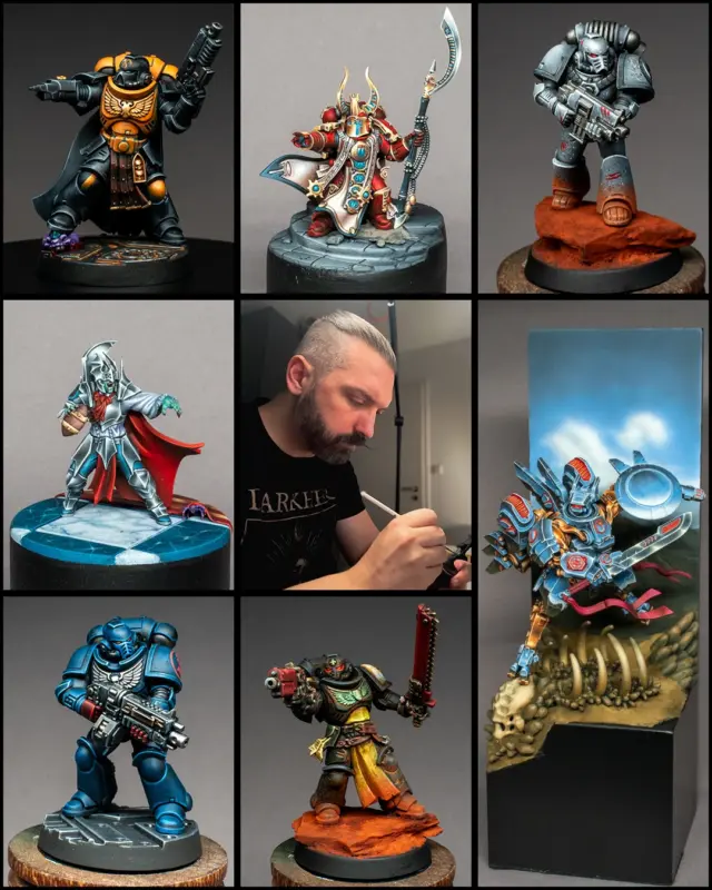 🎨 Art vs. Artist 2025 🎨
What a remarkable year it has been! I'm thrilled to have experienced immense pleasure, despite the challenges of balancing my job, video guides, and competitive painting. I'm grateful for the overall success and lessons learned.

I extend my heartfelt thanks to each of you for your incredible support throughout this journey! Your encouragement keeps me going, even on stressful days. 🫶

Special thanks to @artisopusltd for their unwavering support from day one. You're amazing!

I'm also grateful to @monument_hobbies for their fantastic support with colors for my GD Entries and guides.

Thanks to @pkpro_onlineshop for providing amazing supplies for my projects, including basing mats and airbrush parts.

I appreciate @taschengelddieb for trusting our new partnership and supporting me with minis for upcoming guides.

Last but not least, thank you @cerxis for your long-term support, valuable insights, and networking. Marc, you're the best!

Thank you all again for being part of this journey. You're incredible!

#warhammer #miniaturepainting #paintingwarhammer #paintingminiatures #gamesworkshop #warhammerofficial #warhammercommunity #eavymetal  #spacemarines #spacemarine  #warhammer40k #emperorsscythes #scythesoftheemperor #warhammerthehorusheresy #horusheresy #tmm #truemetallicmetal #grimdark #nmm