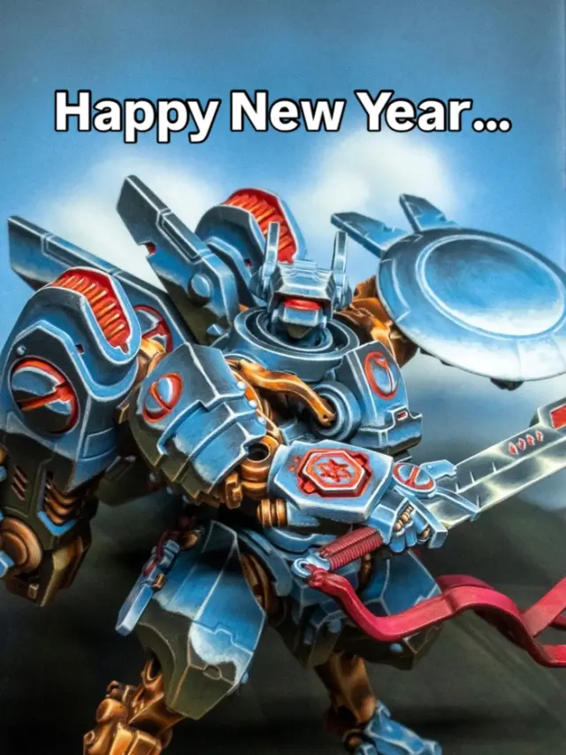 Happy New Year! I wish you all the best and especially good health! Thanks for the incredible support! See you in 2026! 

#warhammer #warhammer40k #warhammercommunity #paintingwarhammer