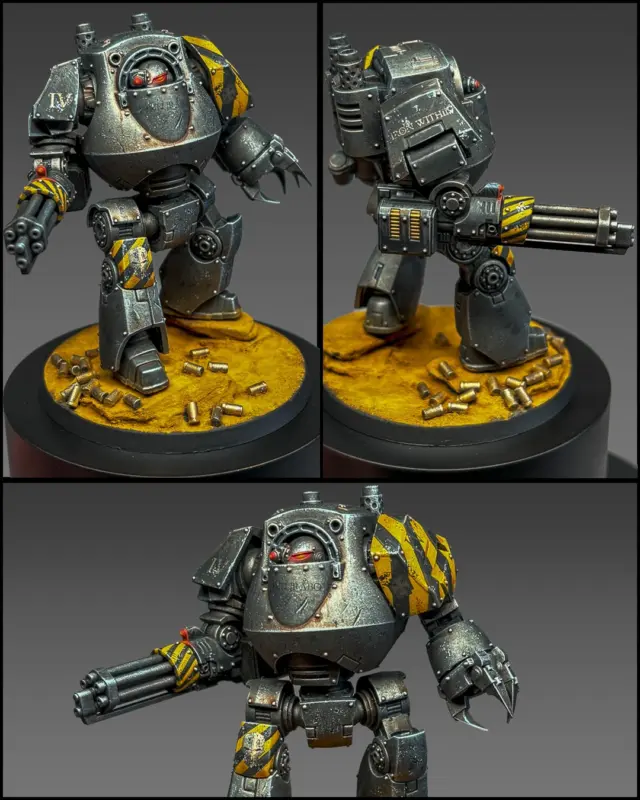 🦾Iron Warriors Dreadnought🦾
Check out the details of my painted Iron Warriors Contemptor Dreadnought! This is part of an upcoming vehicle video painting guide. I aimed for a battle-worn look fitting the grim Heresy Era. Did I hit the mark?

#warhammer #warhammercommunity #warhammerhorusheresy #paintingwarhammer #ironwarriors