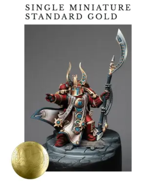 🔥 Ahzek Ahriman – Squidmar Open Gold Standard 🔥

Apparently I won a Gold at Squidmar Open… and only realized because a bunch of people messaged me. Absolute madness.

This piece was my deep dive into Thousand Sons decadence: rich red armor, full NMM gold and steel, glowing blue OSL eyes, and a freehand scarab to tie it all back to Prospero. Every surface was a chance to push contrast, storytelling, and that classic 30k sorcerer arrogance.

Still can’t believe it took home a Gold, but I’ll take it.

Thank you so much to the judges and organization! These where so many incredible pieces! Hope to see you maybe all in Essen 2026? 😅

#paintingwarhammer #horusheresy #squidmaropen #warhammer40k warhammercommunity