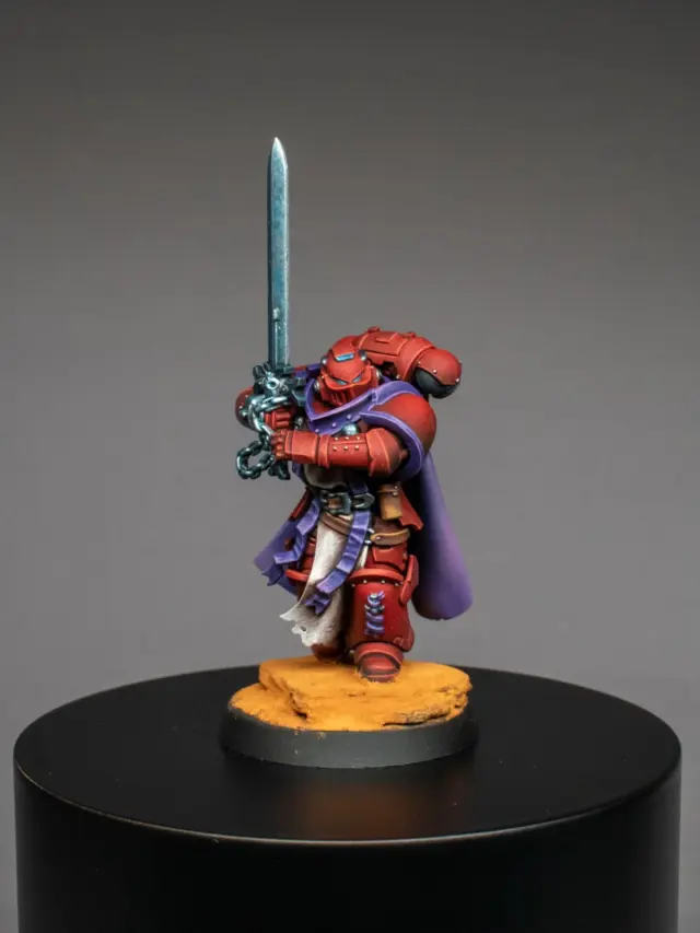 ⚔️ Refining the Scheme, Testing the Vision

Testing the colorscheme, practicing airbrush transitions — including my first airbrushed cape — and shaping the identity of this secret Black Templar successor turned Ordo Xenos crusader. Also… apparently I’ve accidentally created the Magneto colorscheme with this red‑purple combo. 

What part of the design catches your eye the most?

#warhammer #warhammer40k #paintingwarhammer #warhammercommunity #blacktemplars