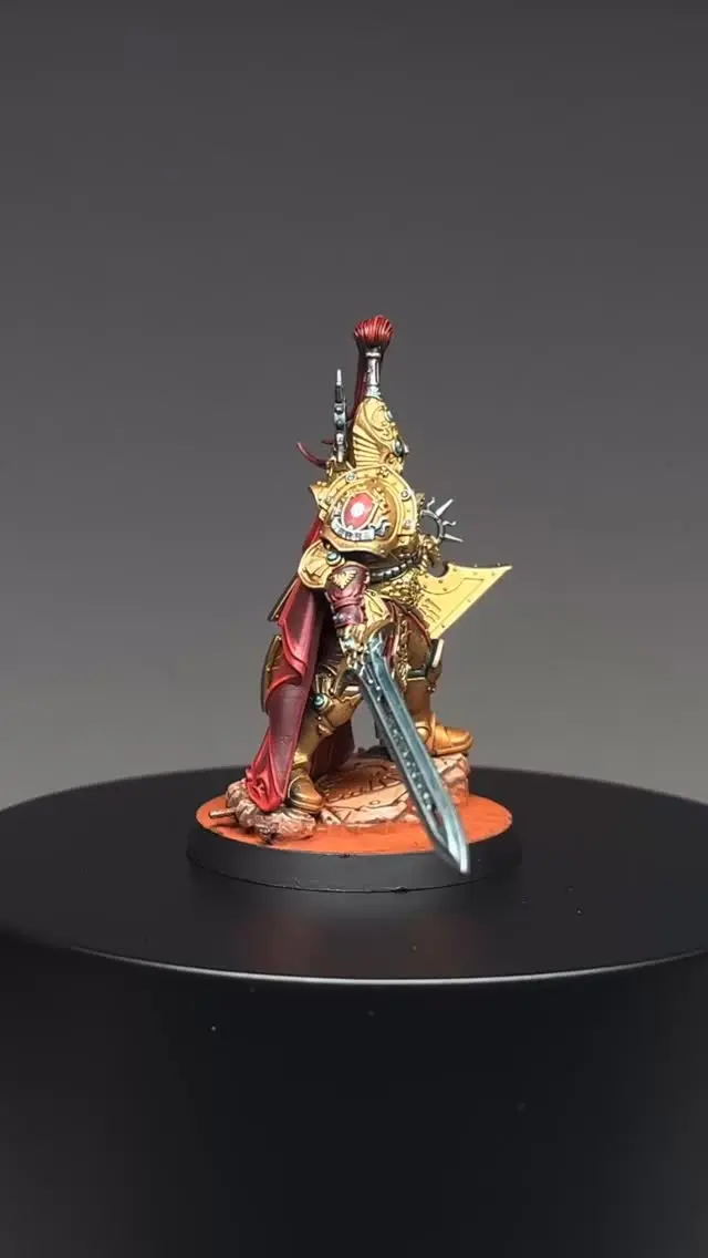 ⚜️ Custodes Gold in One Minute ⚜️
A quick shortcut of the armor workflow: thin Champagne Gold base, low‑tension shading, volumetric drybrush highlights, and a final glaze pass to unify everything.
The full step‑by‑step guide is now available on YT.

❓What technique do you struggle with most when painting metallics ❓

#warhammer #warhammer40k #paintingwarhammer #horusheresy #warhammercommunity