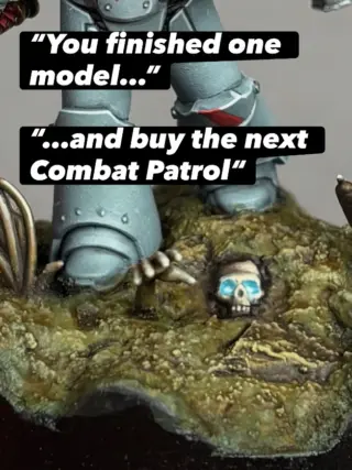The swamps of Davin don’t claim souls anymore…

They claim hobby budgets.

What’s the oldest miniature that’s still waiting in your pile of shame? 👀

⬇️ Confess your oldest unpainted kit in the comments.

#warhammer #horusheresy #warhammercommunity #miniaturepainting #paintingwarhammer