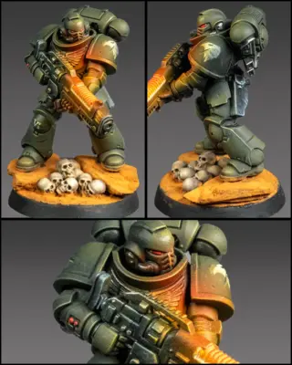 🛡️ Raptors Armor Painting Guide 🛡️

Finally finished the video guide for my version of the Raptors Power Armor! 

This project originally started as an airbrush practice piece for myself. Unfortunately, I had a big setback when I realized that some of my recordings were missing due to corrupted data.

So I took it as an opportunity to start again from scratch with a new mini and honestly, I enjoyed this one even more than the first! 😄

I’ll definitely be using this recipe to finish a full Kill Team next.

🎥 The full video guide is now available for free on my YT channel!

Let me know what you think about the mini, and drop a comment if you’d also like to see a guide for the airbrush OSL effect. 🔥

#warhammer40k #warhammer #paintingwarhammer #warhammercommunity #miniaturepainting